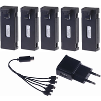 3.7V 6500Mah RC Drone Battery Accessory For E88 E88PRO Ls-E525 E525 PRO Mini Uav Drone Battery Special Rc Part 1/2/3/5/10Pcs
