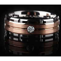 Classic Stainless Steel Men‘s Rings Two-color electroplating Fashion Simple Ring Jewelry Accessories Dropshipping size 6-13