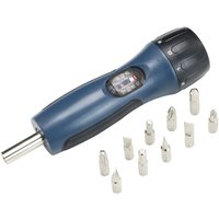 AliExpress Shahe SHAHE 10-70 In-lb Preset Torque Screwdriver with 10Bits,1/4” Drive Torque Wrench Screwdriver Set for Maintenance,Bike Repairing