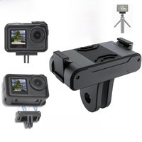 TELESIN Magnetic Two Claw Adapter 1/4 Thread Universal Port For DJI OSMO Action 3 4 5 Pro Camera Accessories Metal Buckle Firm
