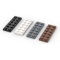 MOC 10PCS Puzzle Particle 3795 2x6 Plate Building Blocks Kit High-Tech Board Light Panel Bricks Toys Kid Gifts Dropshipping
