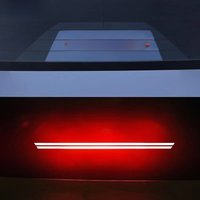 1pcs PVC Car Quattro RS S-line Logo Brake Light Projection Board Sticker Emblem Accessories For Audi A6L 2012-2021 Car Styling