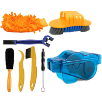 AliExpress NONE Chain Cleaner MTB Cycling Cleaning Kit Portable Bicycle Scrubber Brushes Set Bike Wash Repair Tool for Road Cycling