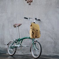 AliExpress Litepro Bike Waterproof Bag Portable Large Capacity Canvas Backpack For Brompton Bicycle Computers Outdoor Hiking Bag