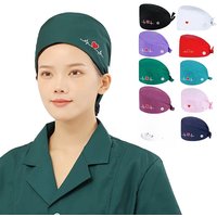 Unisex Soft Scrub Cap Medical Hat Scrubs Hat for women surgicals hat women's and men operating room hat Nursing accessories