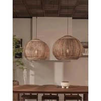 Wabi-sabi restaurant handmade lanterns pendant lights rattan art lamps Zen dining tea rooms Southeast Asian hotel hanging lights