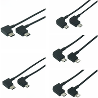 OTG Data Cable For DJI Mavic Mini 2 Pro Air Spark Mavic 2 Zoom Drone IOS Type-C Micro-USB Adapter Wire Connector Tablet Phone