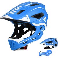 AliExpress NONE Lixada Kids 2-in-1 Detachable Full Face Helmet Children Sports Safety Bike Helmet Protective Gear Kids Helmet Cycling Helmet