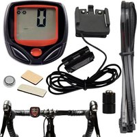 AliExpress Bikes Odometer And Speedometer Wired Bicycles Odometer With LCD Display Multifunctional Portable Clear Data Bicycles Mileage