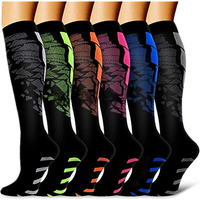 AliExpress New Compression Socks Graduated Crossfit Training Running Recovery Cycling Travel Socks Outdoor Men Women Running Sports Socks