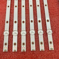 Kit 12pcs LED bar for 55PUS6503/12 55PUS6412 55PUS7503 55PUS6162 55PUS6262 55PUS6753 55PUS7303 55PUS6703 TPT550U1 LB55073