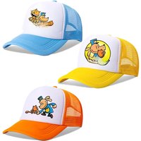 Dog Man Anime Kid Baseball Cap Boy Girl Casual Peaked Hat Dogman Cartoon Parent-child Summer Outdoor Sports Sunhat Birthday Gift