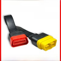 16 Pin Male To 16 Pin Female OBD 2 OBD II Extension Connector For Auto Diagnostic Extending Cable 14 inch