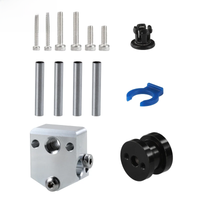 Mellow Aluminum NF-Crazy Hotend Spare Parts For 3D Printer Hotend For Ender 3 Pro Alfawise DDG Extruder