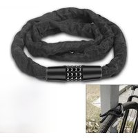 AliExpress Xunting Bike Lock 4 Digit Combination Heavy High Duty Anti Theft Bike Chain Lock for Secure MTB Rides Easy to Use