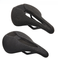 AliExpress 3D Printed Saddle BUCKLOS MTB Bike Seat Cushion Full Carbon Fiber Ultralight Hollow Comfortable Road Mountain Bike Saddle Parts