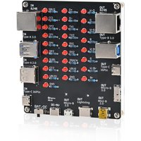 DIY USB Cable Tester Soldering Project 9-in-1 Universal Electronics USB Cable Checker for RJ45 Type C Lightning Micro B Mini B