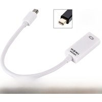 Grwibeou 4K Mini DP to HDMI-compatible Converter Thunderbolt 2 Mini Displayport to HDMI Adapter Cord For Apple MacBook Air Pro