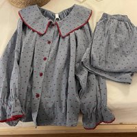 Home Set Female Nightwear Women's Pajamas Set 2025 Spring Long Sleeve Sleepwear For Sleeping Womens Pyjamas Lounge Wear