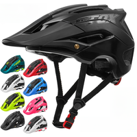 AliExpress BATFOX Bike Helmet men's bicycle helmet MTB casco bicicleta Mountain bike casco ciclismo hombre Matte black cycling helmets