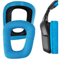 G430 Ear Pads Replacement,Headset Ear Cups, Headband Cushion Earpads Parts for Logitech G231, G431, G332, G930 Headphones Covers