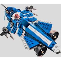 370PCS MOC Space Starfighter Building Blocks Customizable Aircraft Model Kit for Adults DIY Bricks Pack Toys Boy Gifts