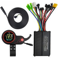 AliExpress WINXU 48V 20A 500W Brushless Motor Sine Wave Universal Controller TF-100 TF100 LCD Display Throttle Kit for kugoo M4 Electric Scooter
