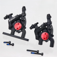 AliExpress NONE ZOOM Bicycle Hydraulic Brake R200 Road Bike Disc Brake Caliper Ultralight Double Piston PM Brakes Caliper for Shimano SRAM