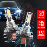 h15 Led Canbus Headlight Car Fog Light High Beam Day Driving Running Light 6000K Auto Lamp For Audi Benz BMW Volkswagen Golf