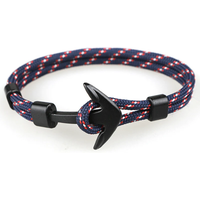 Clear Inventory Clear Inventory 5% Extra Discount for fans Survival Rope Bracelet Chain Multilayer Anchor Bracelets for Men Gift