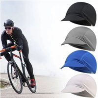 AliExpress Summer New Cycling Cap Bicycle Hat With Visor UV Protection Sun Block Headwear For Men Women Road Bike Head Caps Helmet Liner