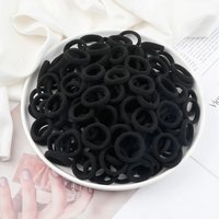 20/30/50/100/200pcs Colorful Hairband Black Grey Rubber Band Nylon Hair Elastic Ponytail Hairstyle Scrunchies Hair Accessories