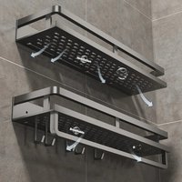 No Need To Drill storage rack triangle storage shelf Bathroom storage shelf wall hanging bathroom sink storage shelf