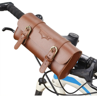 AliExpress NONE Hot Retro Bicycle Tail Bag PU Leather Cycling Bag Saddle Pouch Rear Pannier Personalized Riding Vintage Bike Bag