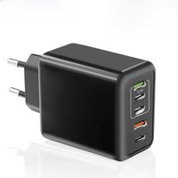 Total 120W USB Fast Charger Multi Ports USBC PD Charger Quick Charge 3.0 Wall Phone Charger Adapter for iPhone 16 15 14 Samsung
