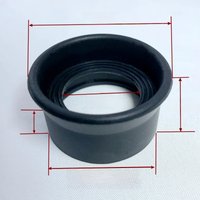 Binoculars Microscope Eyepiece Lens Shield Cover Telescope Rubber Protective Eye Cup Guard Hood Light Block for 32-37mm Lab