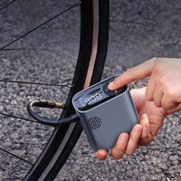 AliExpress BASEUS Baseus 150psi Bicycle Air Pump Tire Inflator Electric Tire Air Compressor Portable Bike Inflator 1500mAh French Nozzle