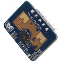 HLK-LD2410C 24G mmWave FMCW Millimeter Wave 5M Human Presence Status Radar Sensor Motion Detection Module High Sensitivity Cable