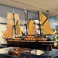 2025 New Moc 10335 Shackleton Ship Endurance Building Blocks Diy Assemble City Bricks Toys Gift For Children Adult Birthday Gift