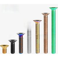 AliExpress Wanyifa Titanium Bolt M4 M8x8 10 12 15 20 25 30 35 40 45 50 60 65 70mm Torx Countersunk Head Screw for Bicycle Motorcycle
