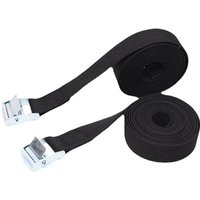 AliExpress NONE 2pcs 5M Car Tension Rope Tie Down Strap Strong Ratchet Belt Car Luggage Bag Cargo Lashing Strap for Truck Motorcycle Bike Boat