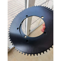 AliExpress BCD144 fixed gear chainring Track bike professional field team training driveline Big Ring 42T to 70T