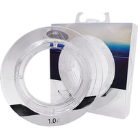 Mavllos 50m 100m 100% Monofilament Fluorocarbon Fishing Line Fishing Leader Fluorocarbon Line Carbon Fiber Sink Line Invisible
