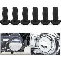 Stainless Motorcycle Derby Cover Screw Bolt & Washers For Harley Big Twin Sportster XL XR Dyna Softail Touring Road King Trikes