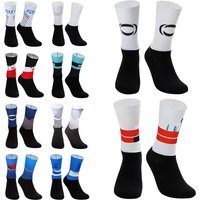 AliExpress NEW CUT ONE PAIR INEOS QUICK STEP ALPECIN 2024 LASER TEAM Cycling Socks Antislip Bike Bicycle Racing MITI Breathable Socks