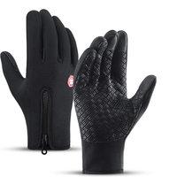AliExpress NONE Winter Men's Gloves Warm Touchscreen Sport Fishing Hiking Splash-proof Skiing Cycling Snowboard Nonslip Zipper Women Gloves