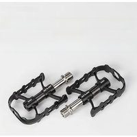 AliExpress GUB GC083 Bicycle Ultra-light Aluminum Pedals Road Bike MTB Titanium Axle Pedals Folding Bike Double Bearing Pedals Lightweight