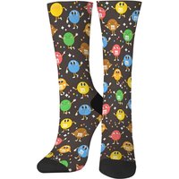 AliExpress NONE Happy M Chocolate Beans Print Cute Socks Men Women Novelty Funny Socks Gift Comfortable Cycling Socks Hip Hop Harajuku Retro