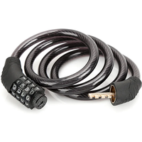 AliExpress NONE 4 Digit Bike Anti Theft Chain Lock Foldable Mini Cycle Folding Lock Security Steel Lock for Bike Motorcycle Bicycle 1M