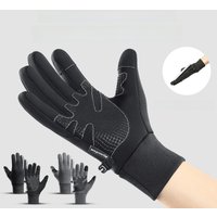 AliExpress Fezrgea Winter Thermal Gloves,Polar Fleece Touchscreen Warm Glove Anti-slip Driving,Riding,Running,Bike Cycling Gloves Men